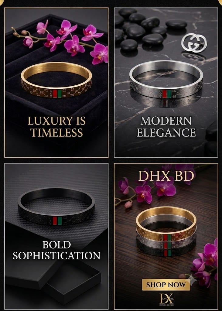 Gucci-স্টাইল ব্রেসলেট-